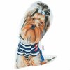 Homeroots Yorkshire Terrier Dog Shape Filled Animal Shaped PillowMulticolor 355476